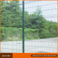 Painted Green Security Welded Steel Wire Mesh Fencing